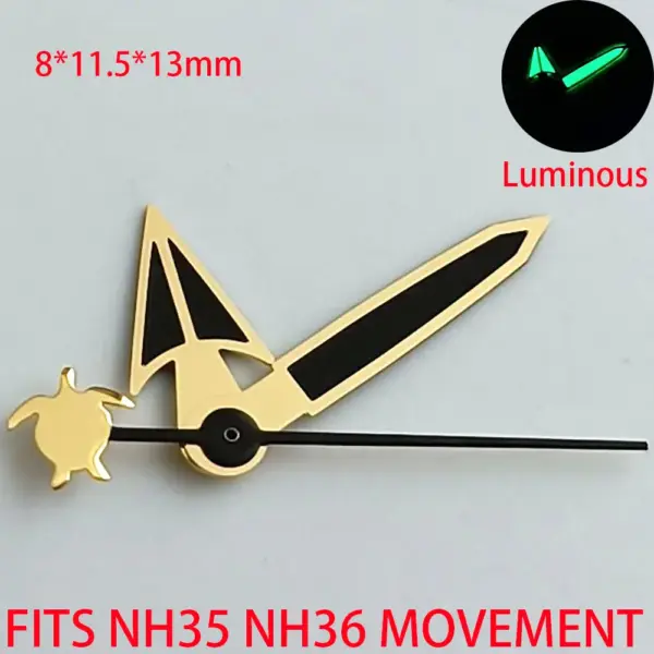NH35 NH36 Watch Hands Green Luminous Set - Image 25