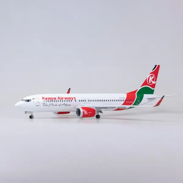 1/85 Scale B737 MAX Kenya Airways Model Plane - Image 3