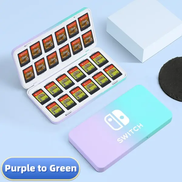 Gradient Color Game Card Case for Switch Lite - Image 10