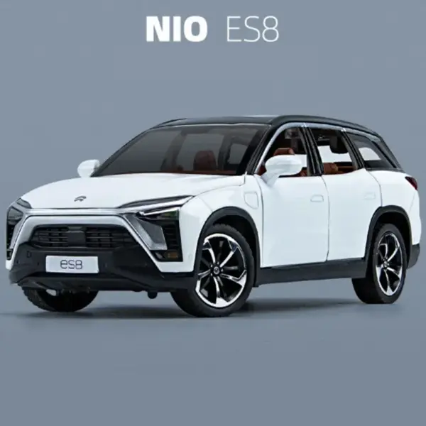 1:24 Alloy NIO ES8 Electric Car Model - Image 8