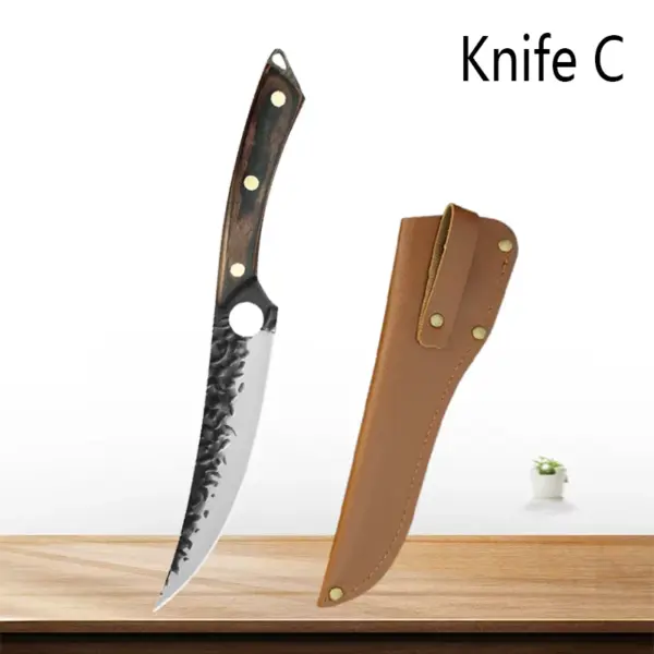 Professional Stainless Steel Chef Knife Set - Image 14