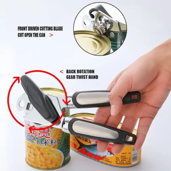 Multifunctional Stainless Steel Can Opener - Image 5