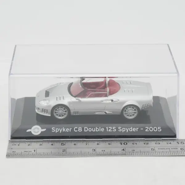 C8 2005 Roadster 1:43 Diecast Alloy Model - Image 6