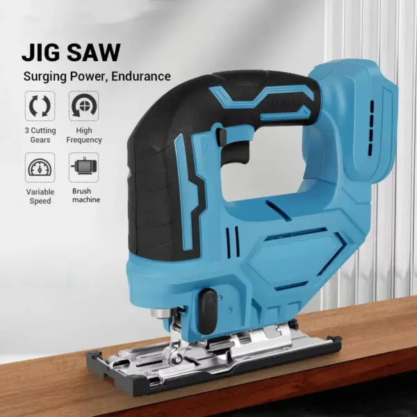 Cordless Electric Jigsaw 18V Woodworking Tool