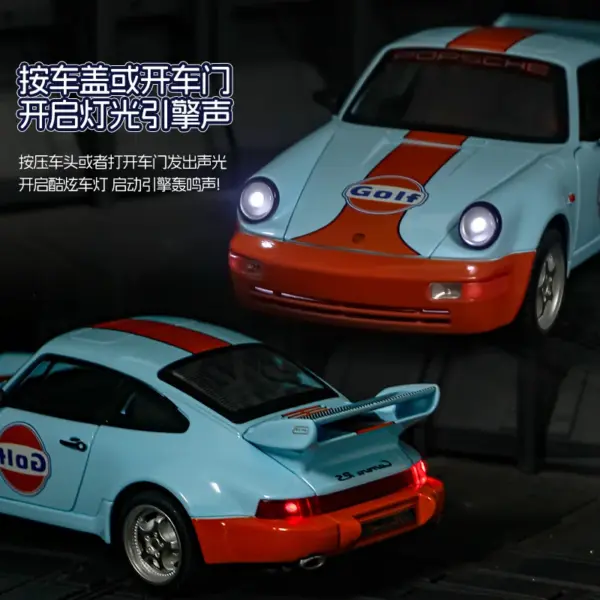 1:24 Porsche 964 Metal Diecast Model Car - Image 4