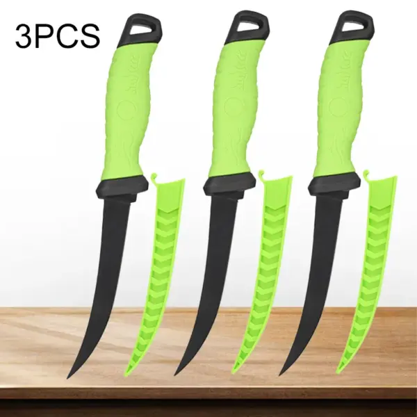 6 Inch Stainless Steel Fishing Knife Set - Image 9