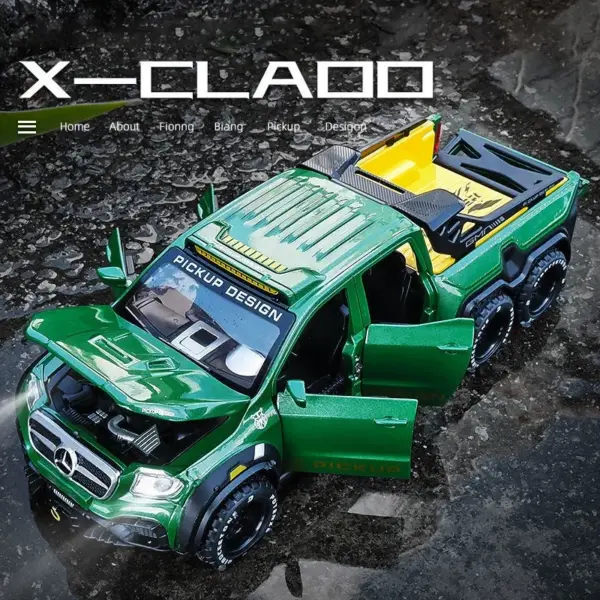 1:28 Mercedes Benz X-Class Off Road Pickup