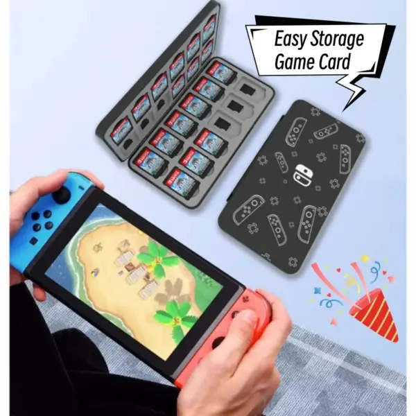 Nintendo Switch Game Card Storage Case 24 Slots - Image 2