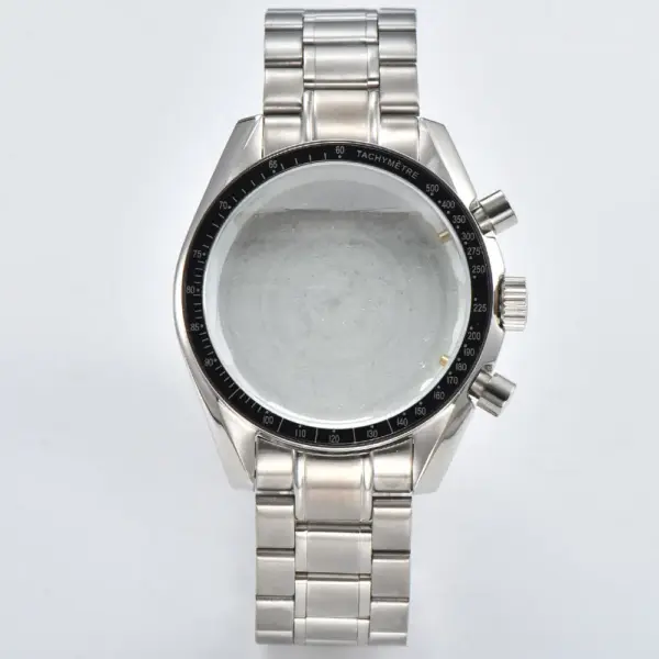 39.7mm Stainless Steel Watch Case for VK63 - Image 2