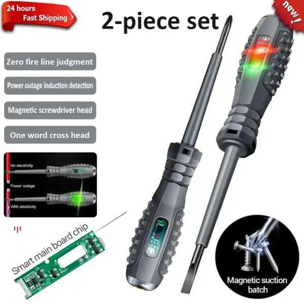 2pcs Insulated Electrician Screwdriver Set