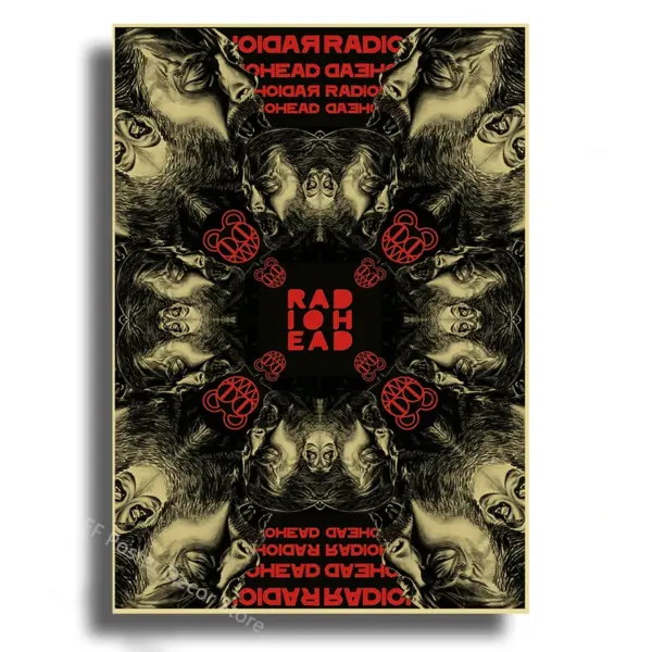 Radiohead Retro Album Art Poster Print - Image 20
