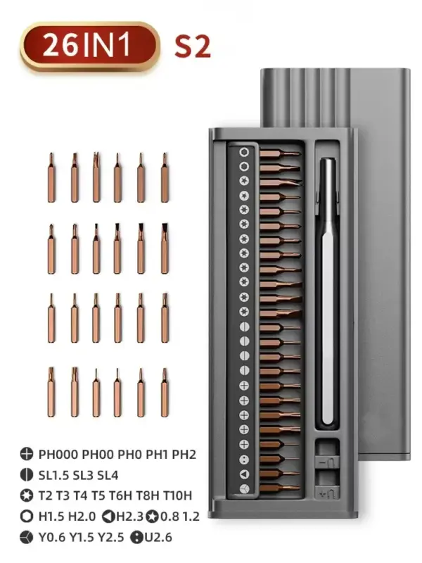 26-in-1 Precision Screwdriver Set for Devices - Image 8