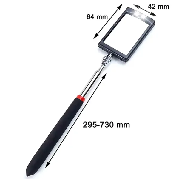 Telescoping Inspection Mirror with LED Light - Image 16