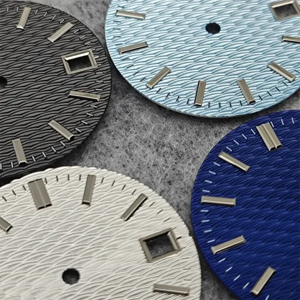 28.5mm Stainless Steel Watch Dial for NH35 - Image 2