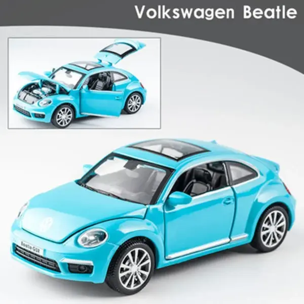 1:32 Metal Alloy Beetle Car Model - Image 7