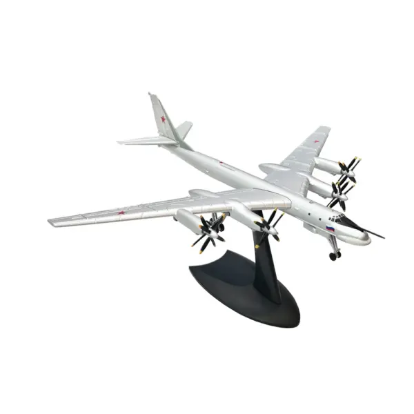 1/200 Scale Diecast Tupolev TU95 Bomber Model - Image 6