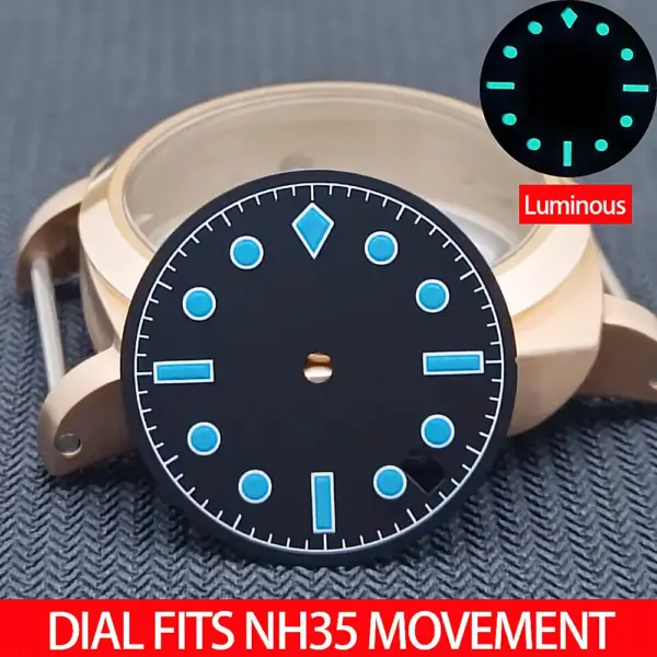 28.5mm Luminous Watch Dial for NH35/NH36 - Image 6