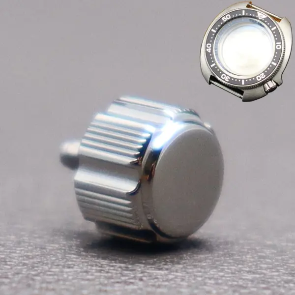 6.5mm Stainless Steel Watch Crown for Seiko