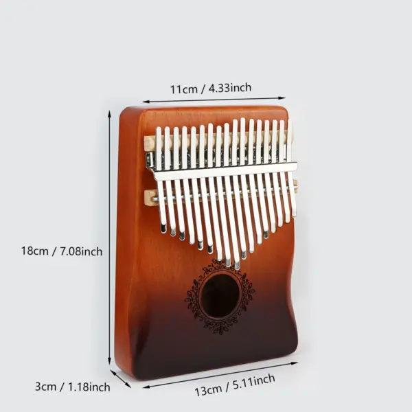17 Key Kalimba with Tuning Tools and Accessories - Image 2