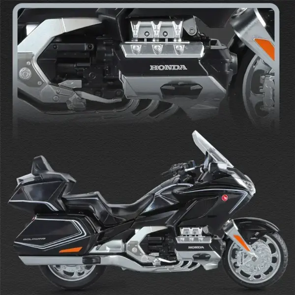 1:11 Honda Gold Wing GL800 Diecast Model - Image 2