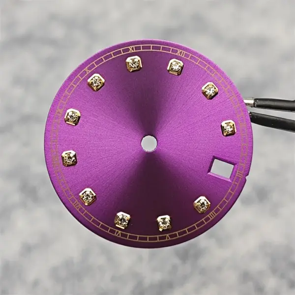 28.5mm Diamond Watch Dial for NH35 NH36 - Image 5
