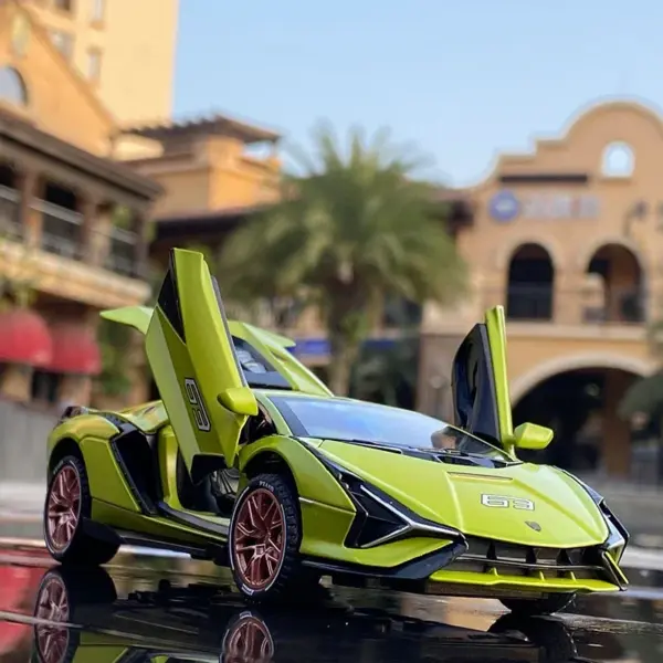 1:32 Lamborghini SIAN Diecast Model Car - Image 4