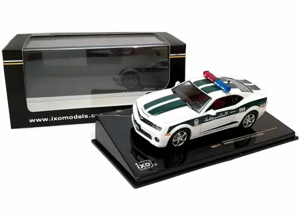1/43 Scale Camaro 2011 Dubai Police Model Car - Image 4