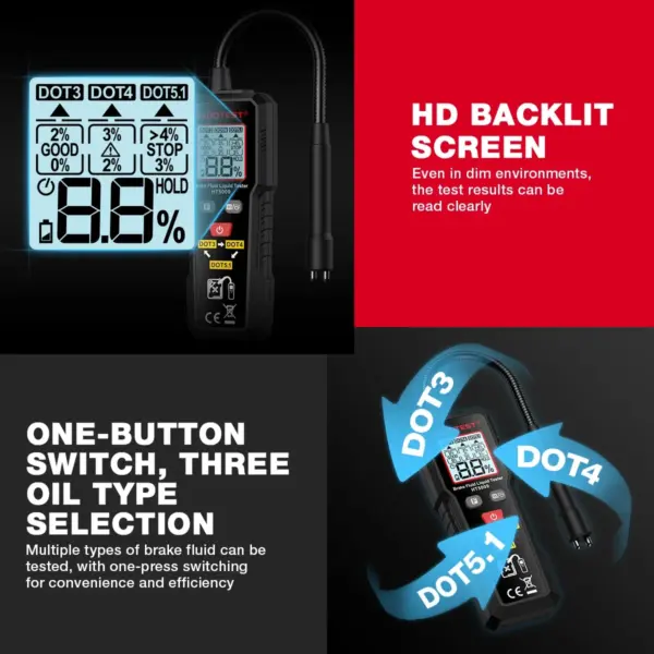 Digital Brake Fluid Tester with Backlight - Image 6