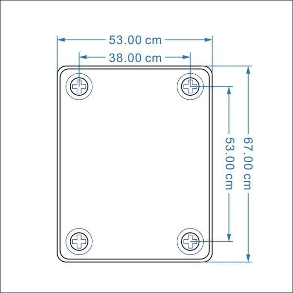 TL Style Guitar Neck Plate with Screws - Image 5