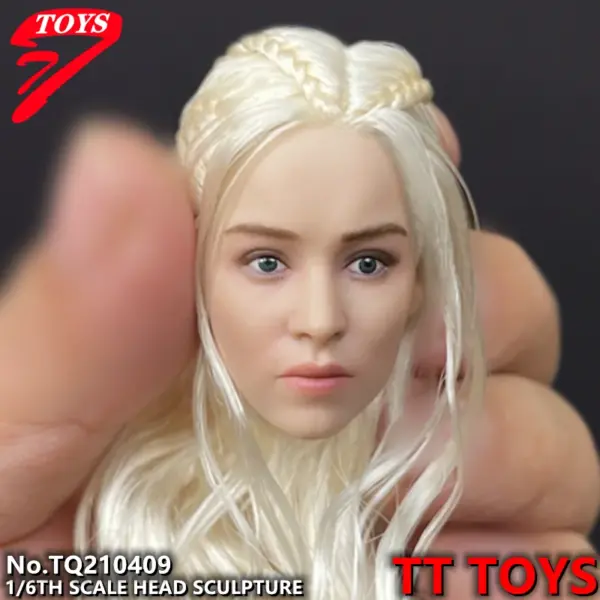 1/6 Scale Emilia Model Head Sculpt Accessory - Image 5