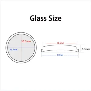 31.5mm Sapphire Crystal Watch Glass with AR Coating 11 S750be2b4fcc349fba863d648920d69a8n