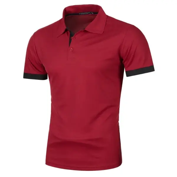 Mens Lightweight Short Sleeve Polo Shirt - Image 13
