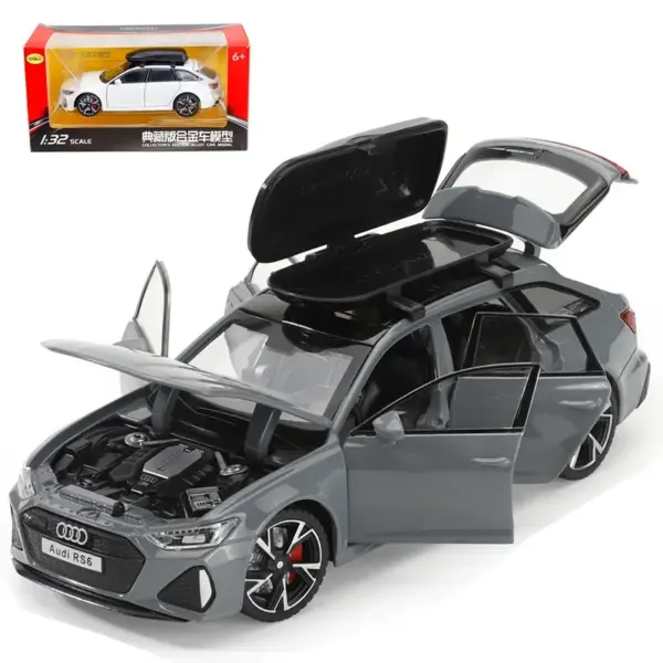 1:32 Scale Audi RS6 Diecast Model Car