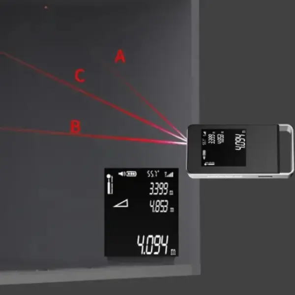 Handheld Laser Rangefinder Digital Measuring Tool - Image 6