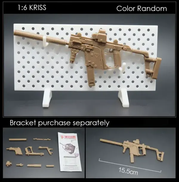 1/6 Scale MP5 MP40 MP7 UZI Plastic Gun Kit - Image 6