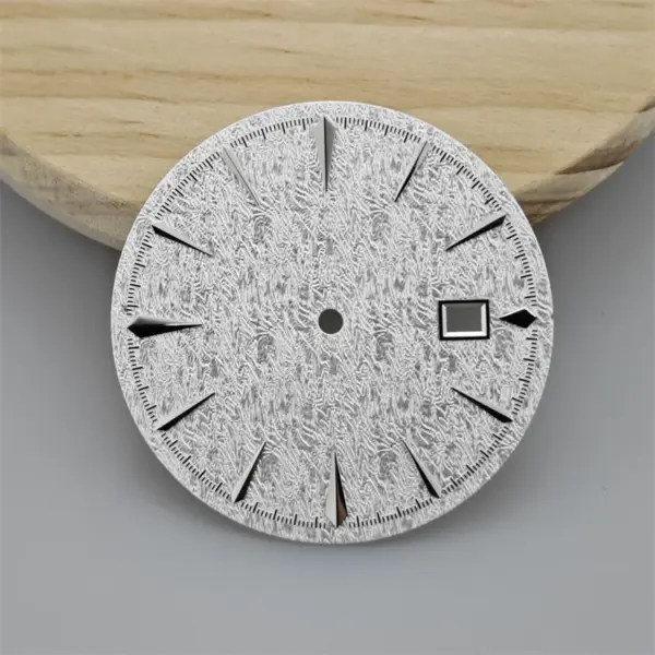 35mm Silver Gold Rose Watch Dial for NH35 NH36 - Image 9