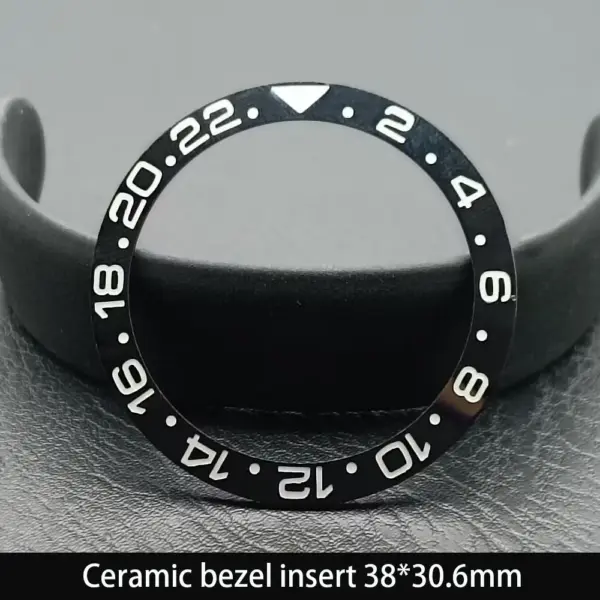 38mm Ceramic GMT Dive Watch Bezel Insert - Image 31