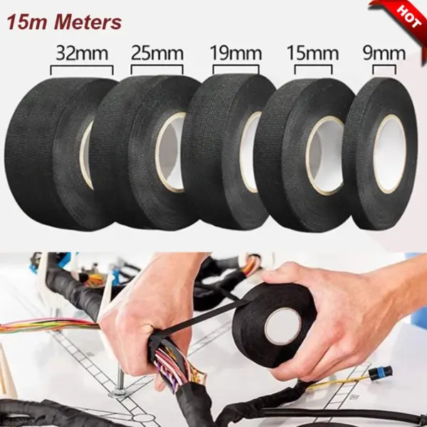 15M Heat Resistant Electrical Tape for Wiring