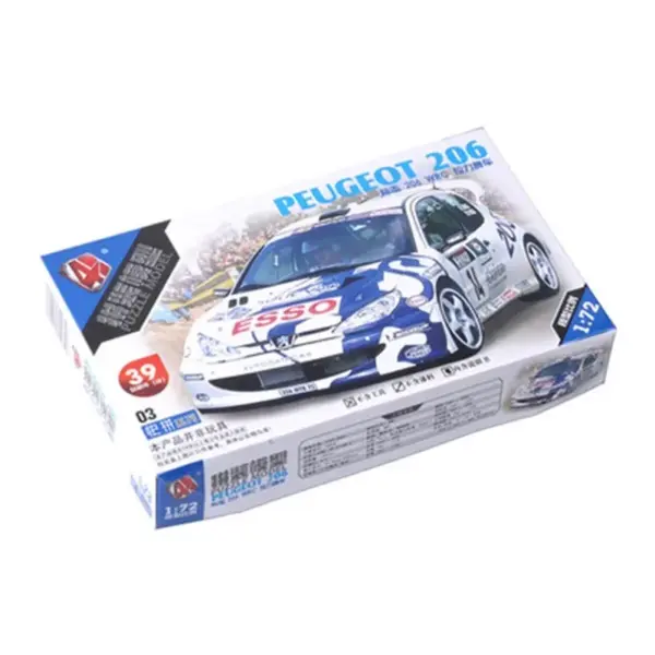 1/72 Classic WRC Rally Car Model Kit - Image 8