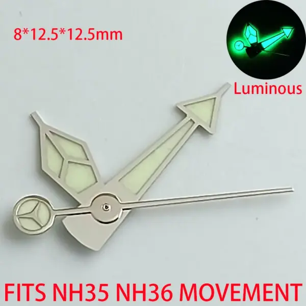 NH35 NH36 Watch Hands Green Luminous Set - Image 22
