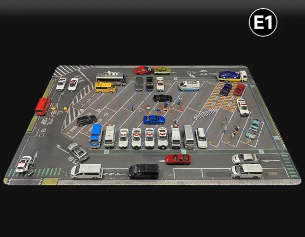 1:64 Scale City Scene Parking Mat 80x55cm - Image 28