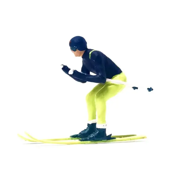 1:64 Scale Resin Winter Sports Miniature Set - Image 6