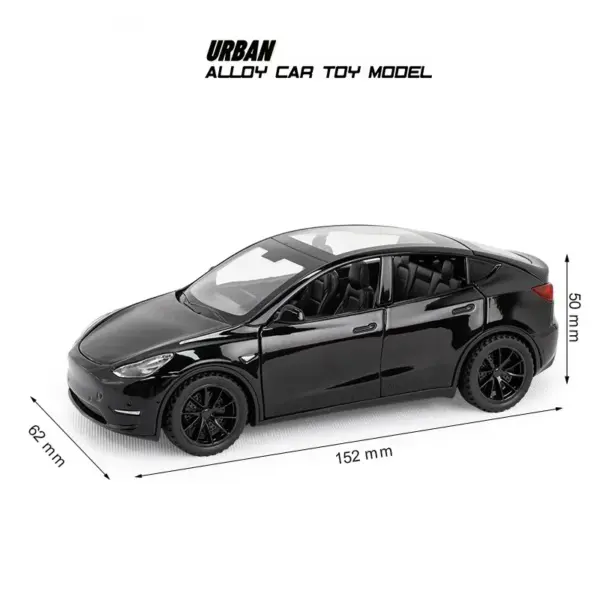 1:32 Tesla Model Y Diecast Metal Car Model - Image 9