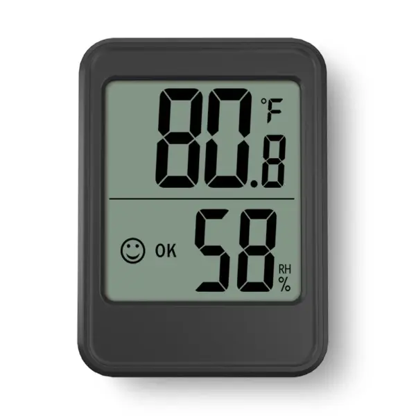 Digital Thermometer Hygrometer with LCD Display - Image 5