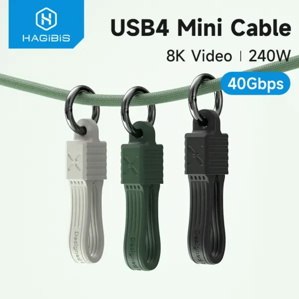 USB C to Type C Cable 240W 40Gbps