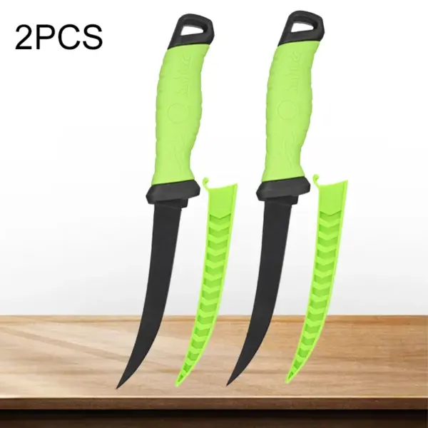6 Inch Stainless Steel Fishing Knife Set - Image 8