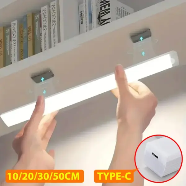 USB Rechargeable LED Motion Sensor Bar Light