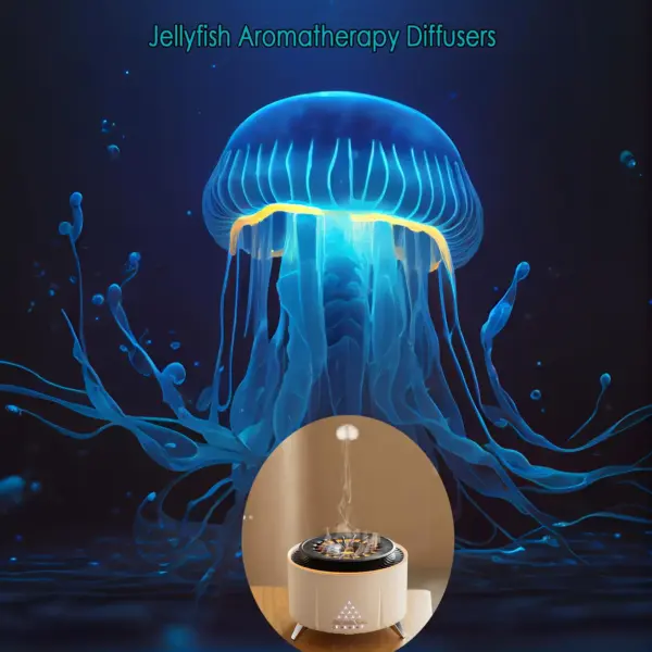 350ml Jellyfish Mist Aromatherapy Diffuser - Image 4