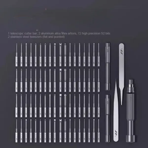 80-in-1 Precision Screwdriver Set with Bits - Image 6