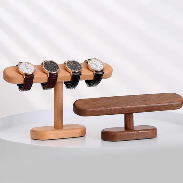 Walnut Jewelry Organizer for Bracelets and Watches - Image 2
